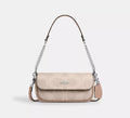 Torebka Coach Hailey Flap Bag in Signature Canvas – Brown / Black (Brązowa / Monogram)