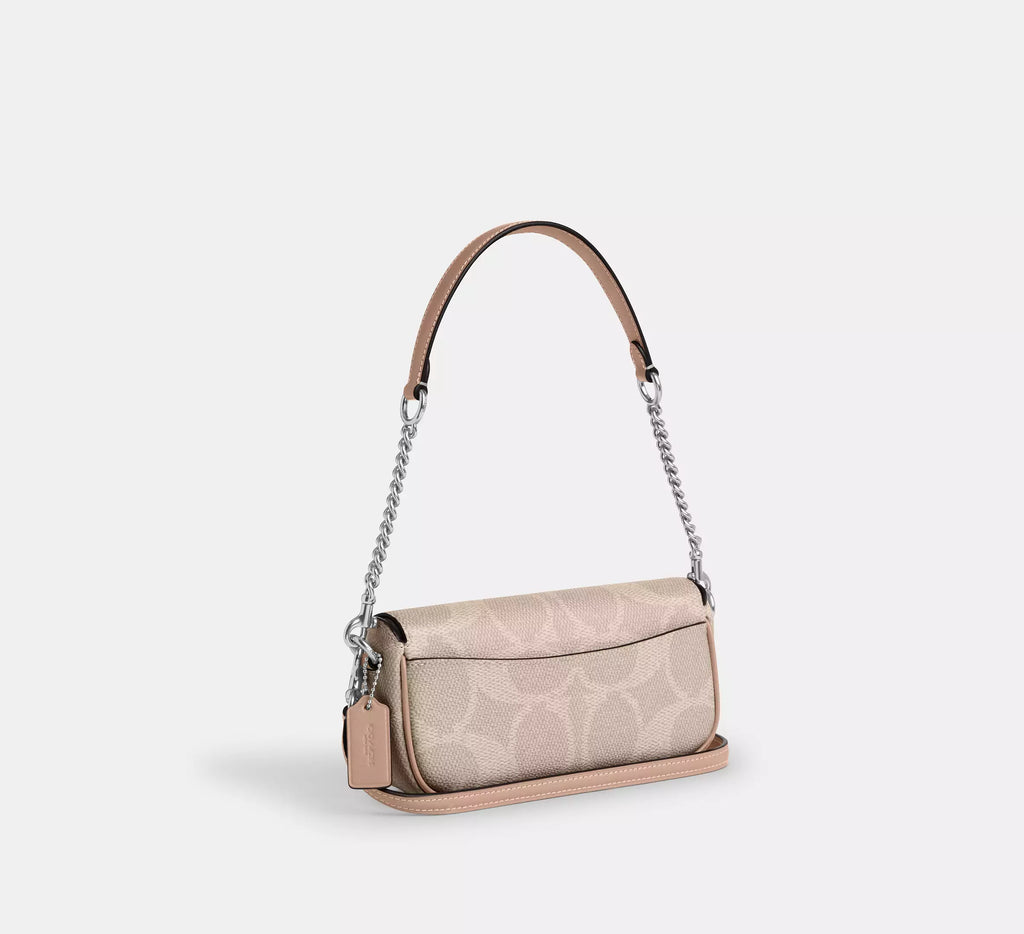 Torebka Coach Hailey Flap Bag in Signature Canvas – Brown / Black (Brązowa / Monogram)