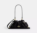Torebka Coach Faye Shoulder Bag With Quilting – Black / Gold (Czarna / Pikowana)