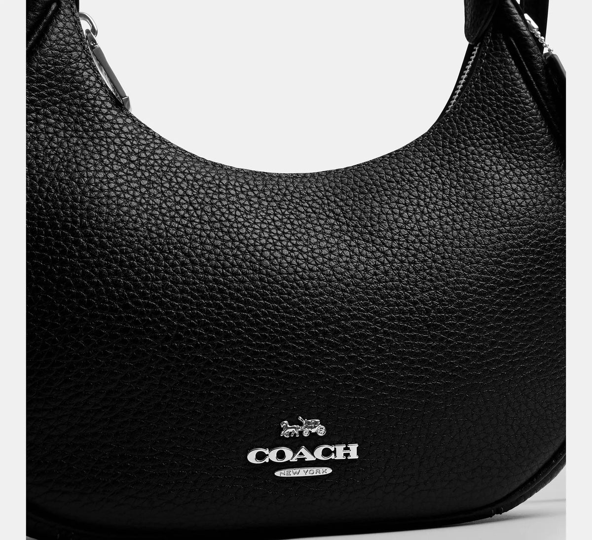 Torebka Coach Emily Shoulder Bag – Black / Gold (Czarna / Elegancka)