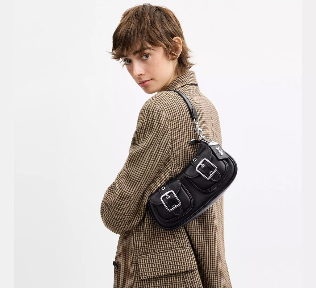 Torebka Coach Ashton Bag – Black / Gold (Czarna / Elegancka)