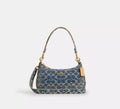 Torebka Coach Teri Shoulder Bag in Signature Denim – Blue / Denim (Niebieski Dżins / Monogram)