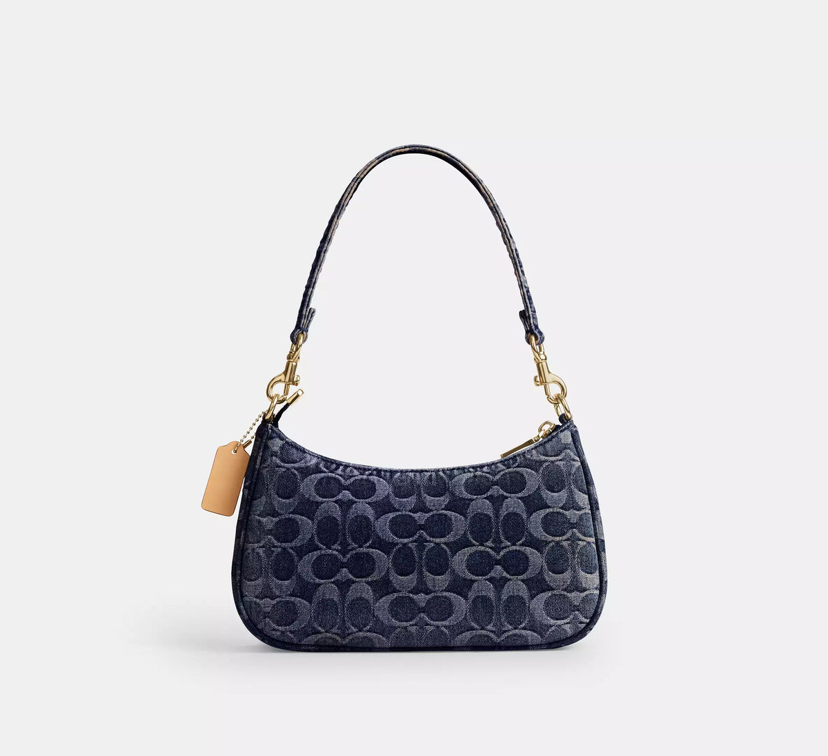 Torebka Coach Teri Shoulder Bag in Signature Denim – Blue / Denim (Niebieski Dżins / Monogram)