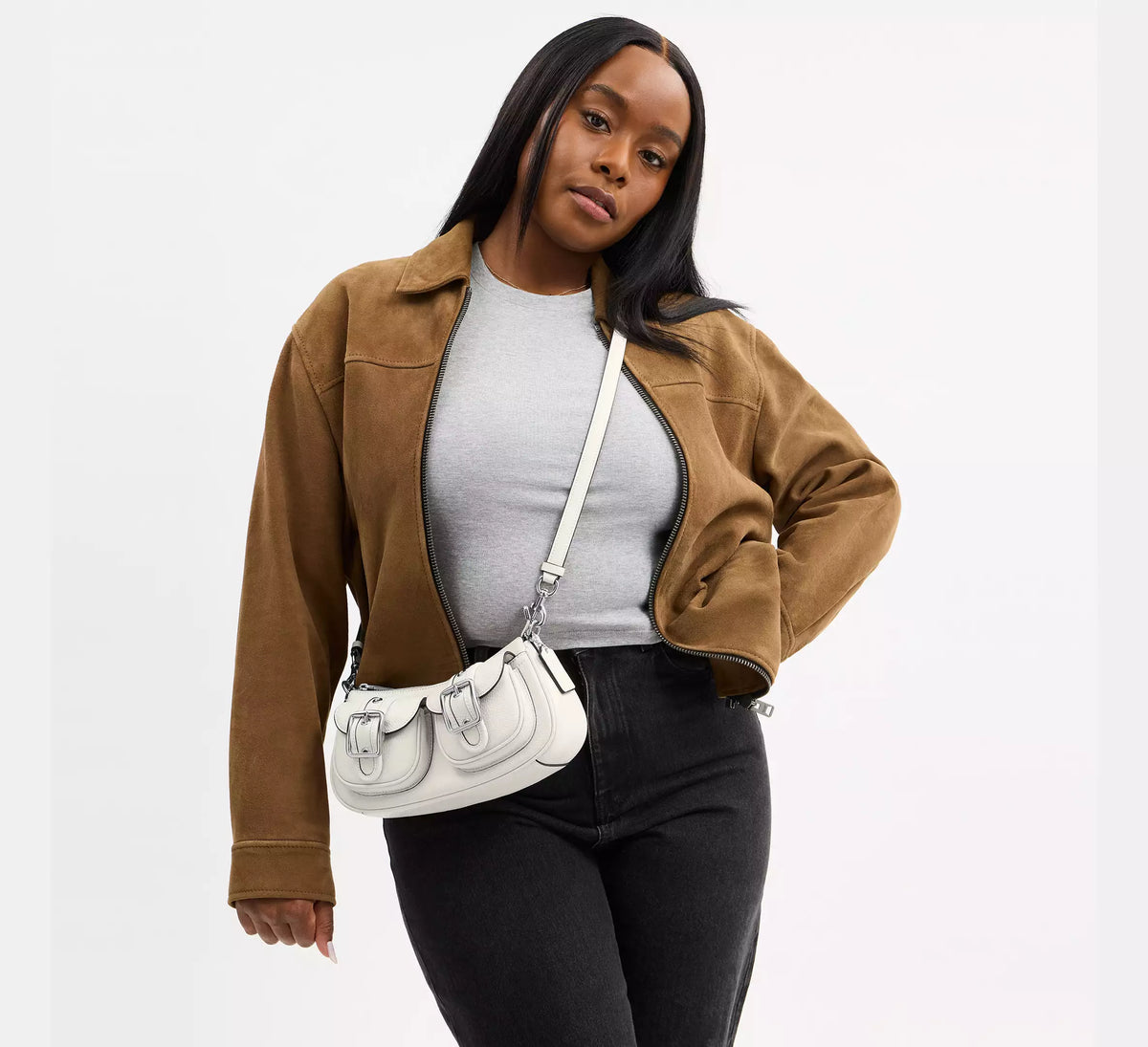 Torebka Coach Ashton Bag – White / Gold (Biała / Elegancka)