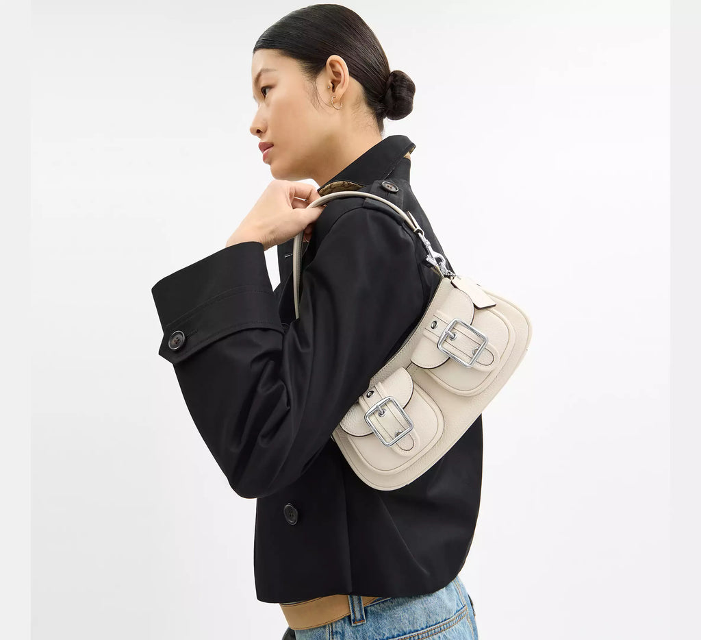 Torebka Coach Ashton Bag – White / Gold (Biała / Elegancka)
