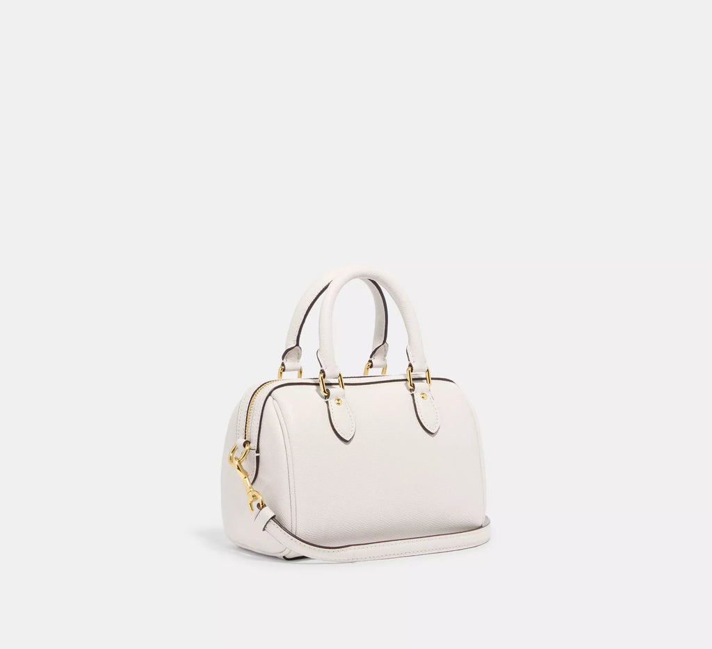 Torebka Coach Mini Rowan Crossbody Bag – Black / Gold (Czarna / Elegancka)