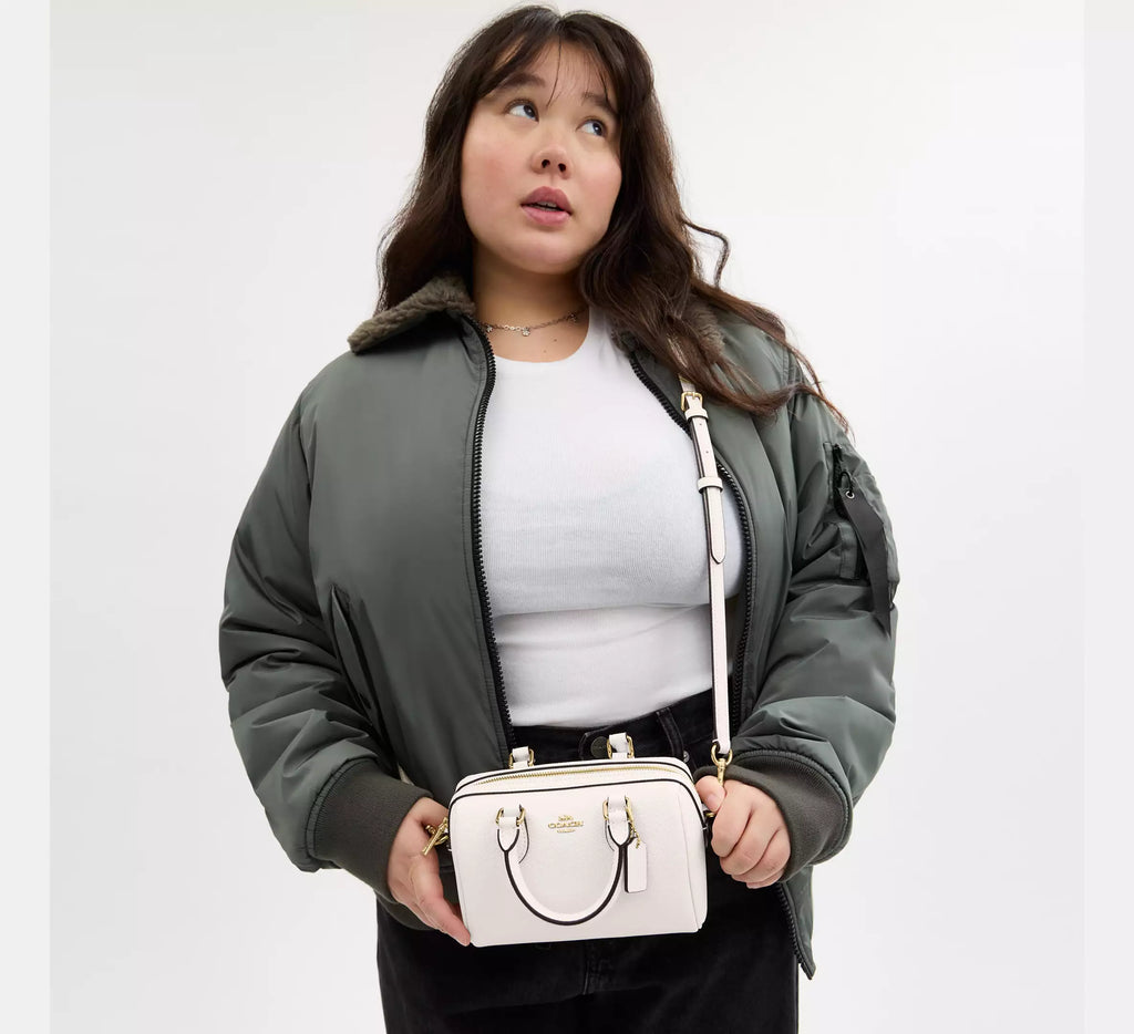 Torebka Coach Mini Rowan Crossbody Bag – Black / Gold (Czarna / Elegancka)