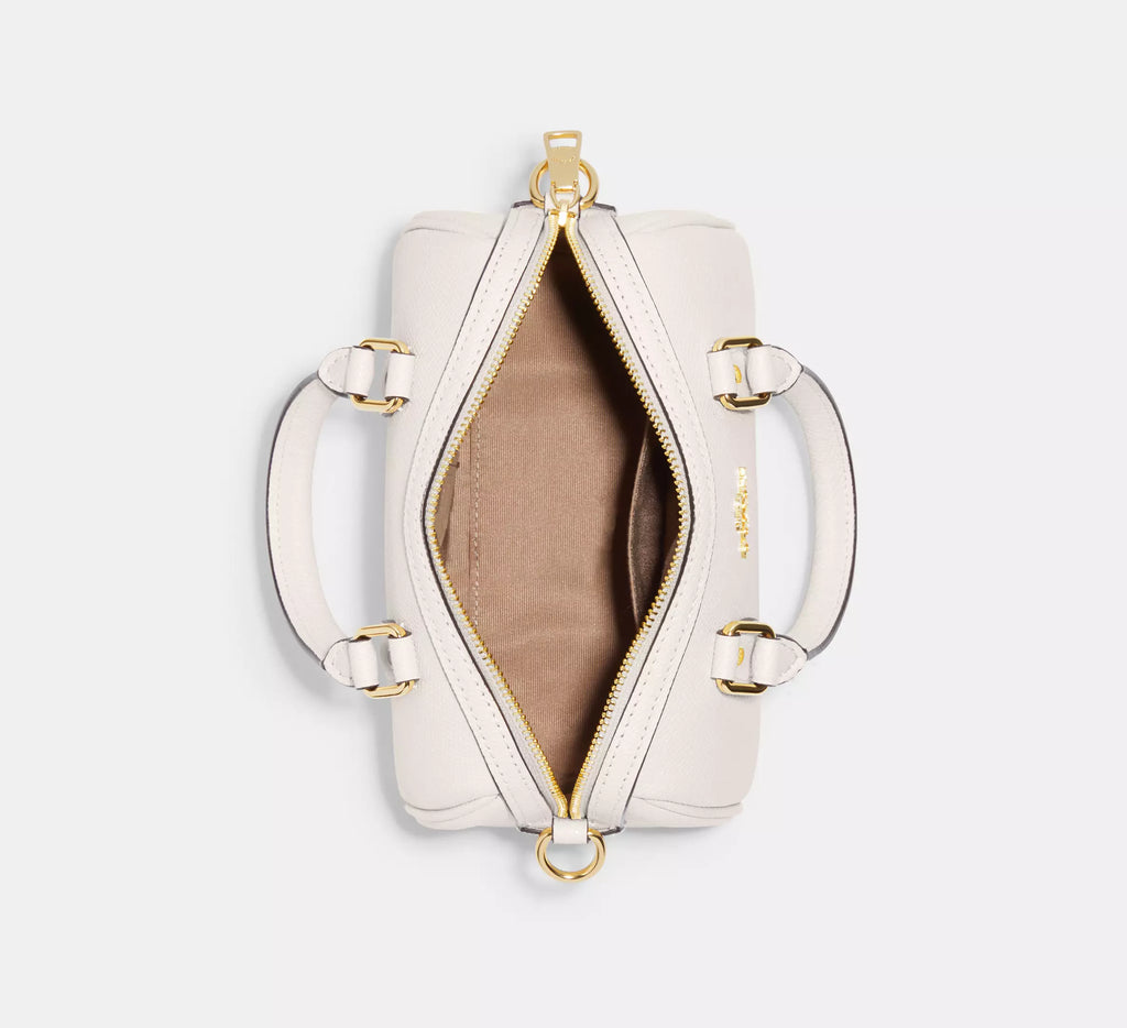 Torebka Coach Mini Rowan Crossbody Bag – Black / Gold (Czarna / Elegancka)