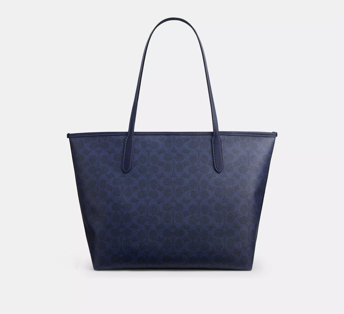 Torebka Coach Gallery Tote in Signature Canvas – Midnight Navy / Blue (Granatowa / Monogram)