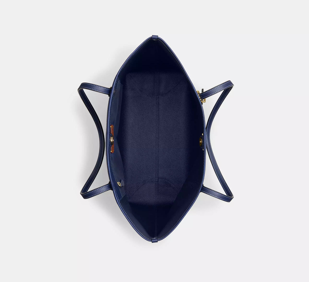 Torebka Coach Gallery Tote in Signature Canvas – Midnight Navy / Blue (Granatowa / Monogram)